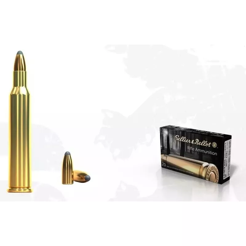 Kulový náboj Sellier & Bellot 5,6x50R Magnum SP 3,24 g / 50 gr