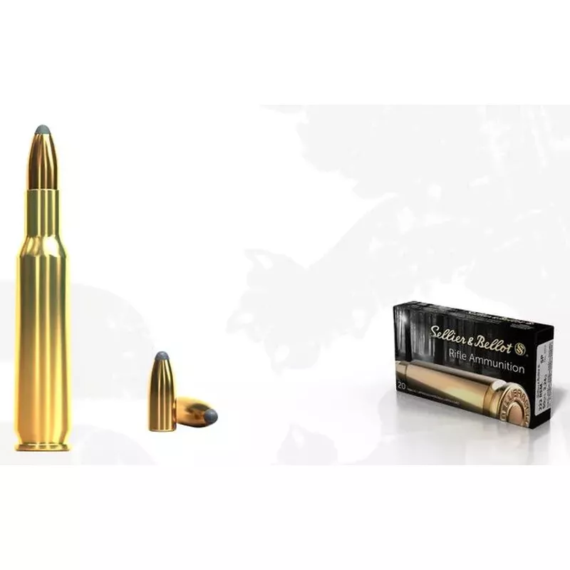 Kulový náboj Sellier & Bellot 222 Rem SP 3,24 g / 50 gr