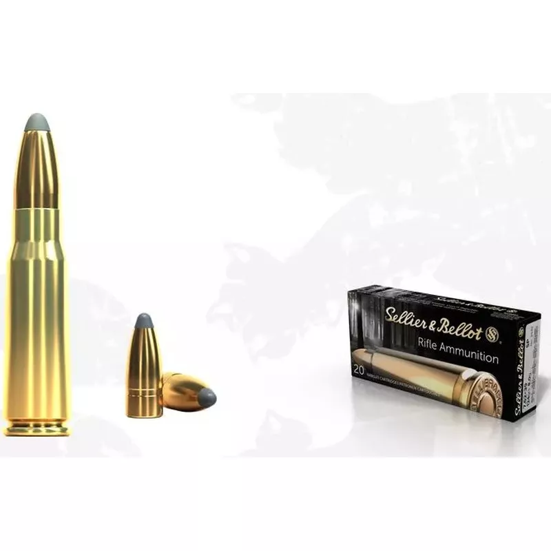 Náboj S&B 7,62x39 SP 8,0 g / 124 gr