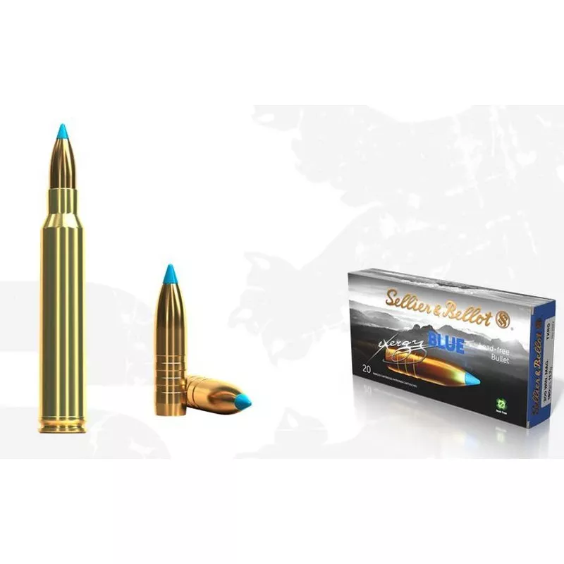 Náboj S&B 300 Win Mag TXRG Blue 11,7 g / 180 gr