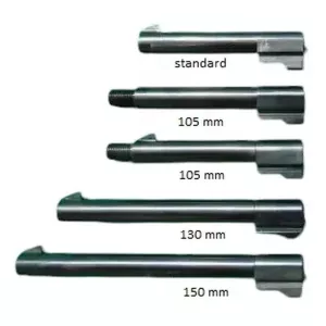 Hlaveň pro pistoli Beretta 71 s muškou a závitem 105 mm 22 LR Hlaveň pro pistoli Beretta 71 s muškou a závitem 105 mm 22 LR