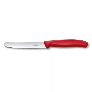 Nůž na zeleninu Victorinox červený