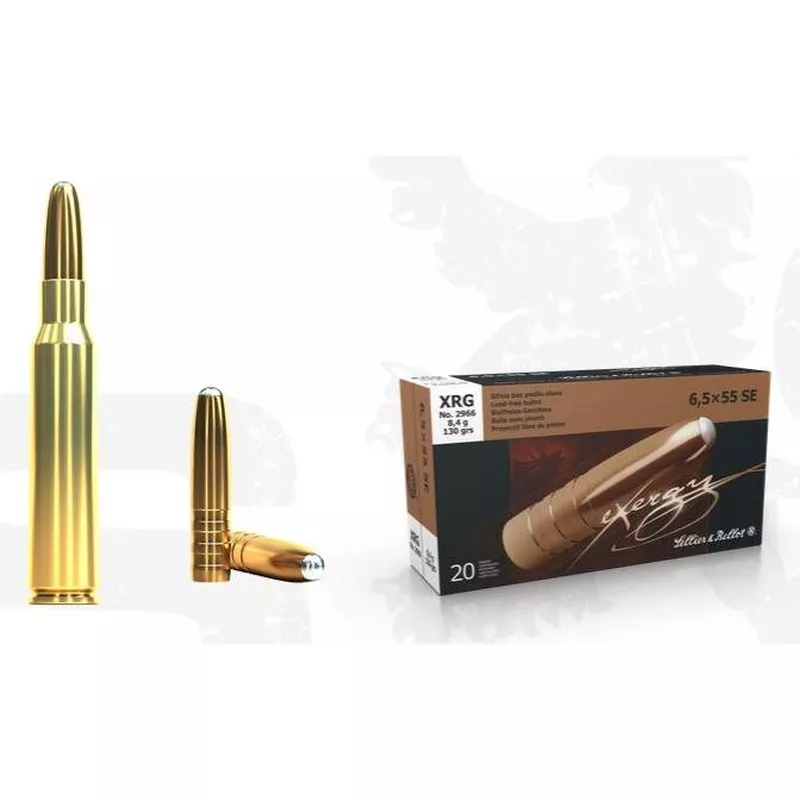 Kulový náboj Sellier & Bellot 6,5x55 SE XRG 8,4 g / 130 gr