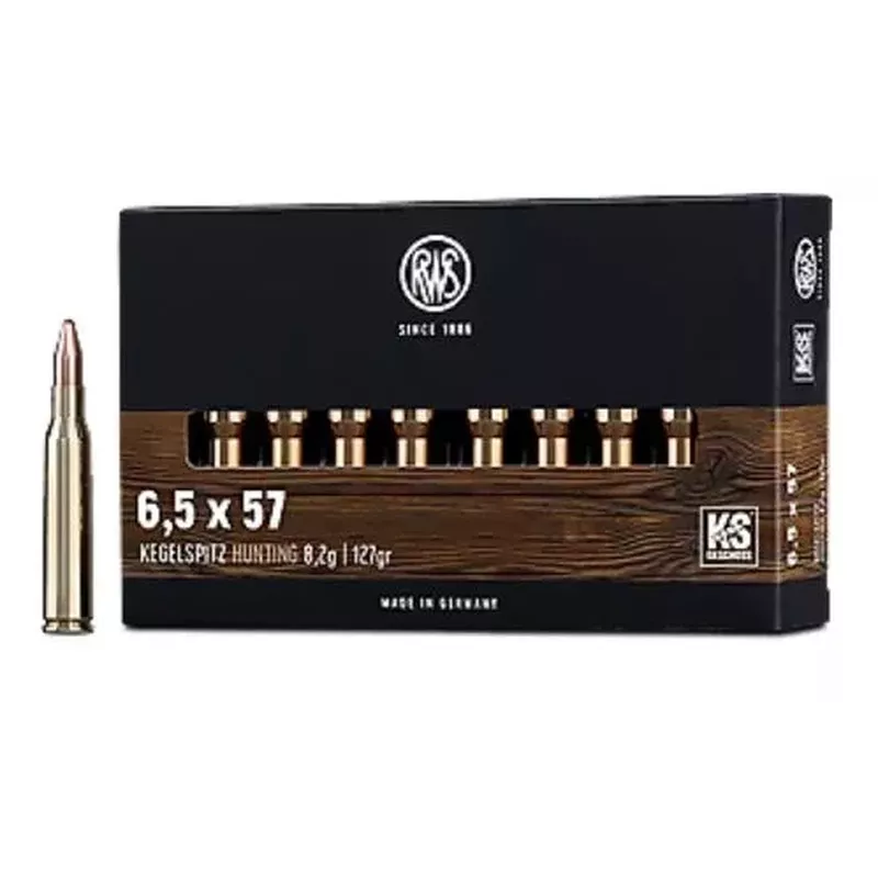 Náboj RWS 6,5x57 KS 8,2 g
