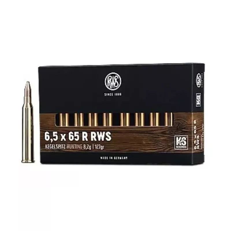 Náboj RWS 6,5x65 R KS 8,2 g