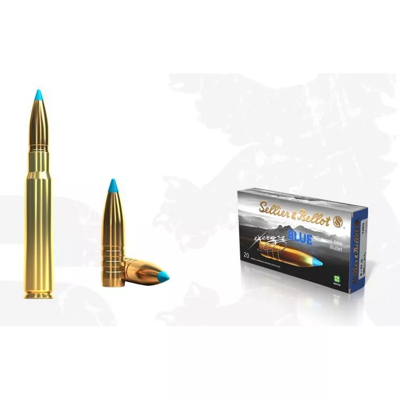 Kulový náboj Sellier & Bellot 8x57JS TXRG Blue 11,7 g / 180 gr