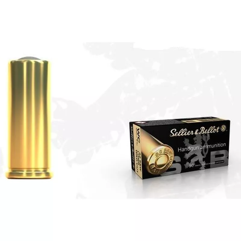 Revolverový náboj S&B 32 S&W Long WC 6,5 g