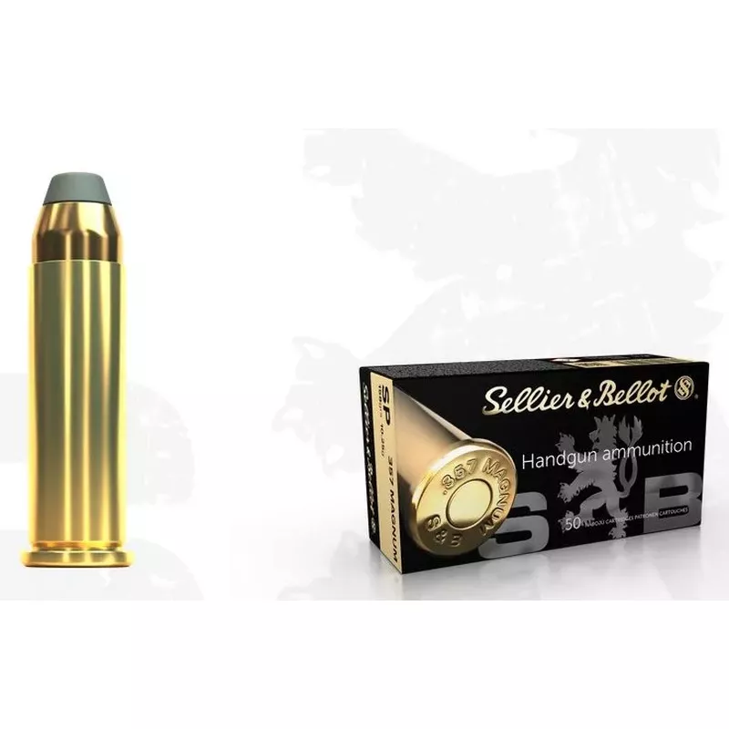 Revolverový náboj Sellier & Bellot 357 Magnum SP 10,25 g