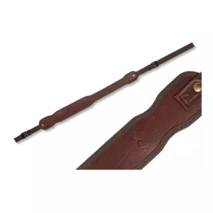 Řemen na zbraň CZ hnědá kůže