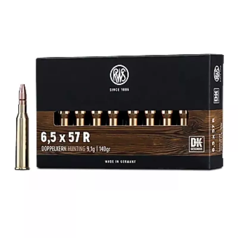 Náboj RWS 6,5x57 R DK