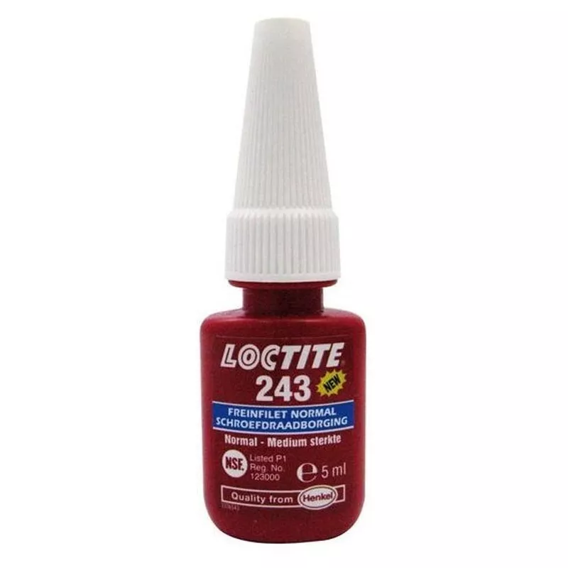 Lepidlo na závity Loctite modrý 243