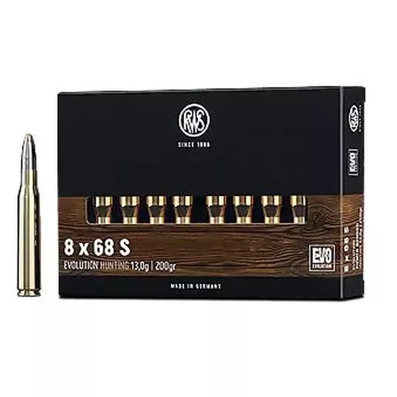 Kulový náboj RWS 8x68S Evolution 13,0 g / 200 gr