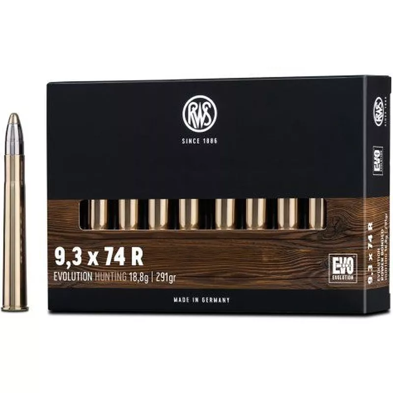 Náboj RWS 9,3x74 R EVO 18,8 g