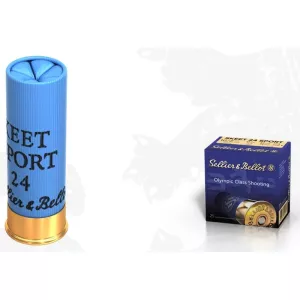 Brokový náboj Sellier & Bellot 16/70 Skeet 24 Sport, brok 2,0 mm