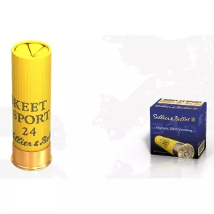 Brokový náboj Sellier & Bellot 20/70 Skeet 24 Sport, brok 2,0 mm