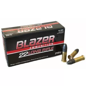 Malorážkový náboj Blazer 22 LR HV LRN 2,6 g / 40 gr
