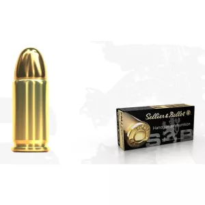 Pistolový náboj Sellier & Bellot 7,65 Browning FMJ 4,75 g / 73 gr