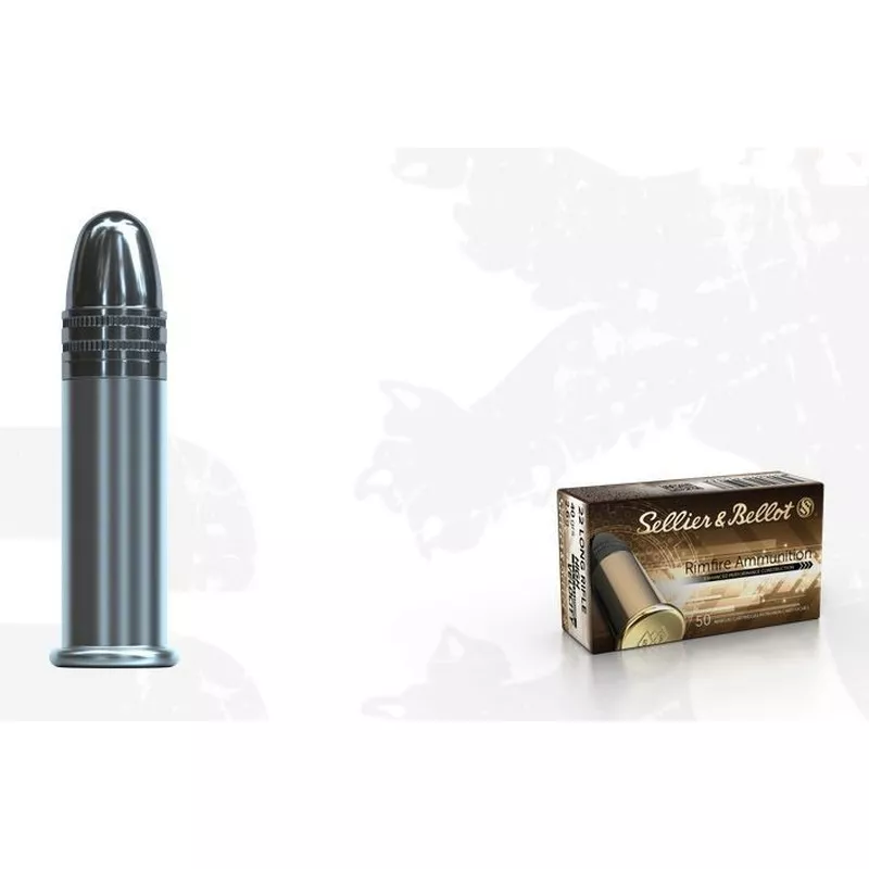 Malorážkový náboj Sellier & Bellot 22LR HV 2,6 g / 40 gr