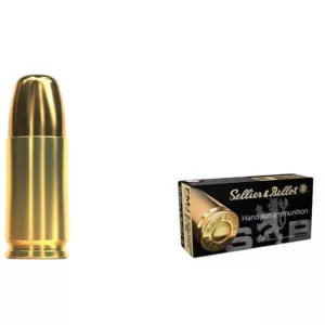 Pistolový náboj Sellier & Bellot 9 mm Luger Subsonic FMJ 9,7 g / 150 gr