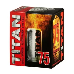 Náboj Umarex 9 mm PA Blanc Titan