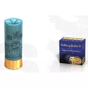 Brokový náboj Sellier & Bellot 12/70 Skeet 24 Sport, brok 2,0 mm