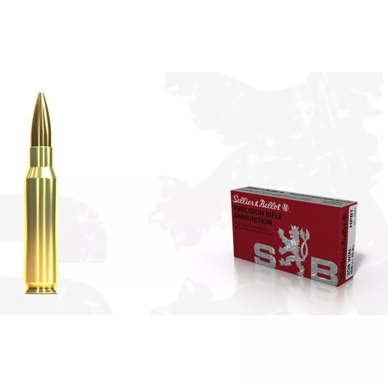 Kulový náboj Sellier & Bellot 6,5x55SE HPBT (OTM) 9,2 g / 142 gr