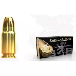 Pistolový náboj Sellier & Bellot 357 SIG JHP 8 g