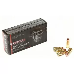 Náboj Fiocchi 30 Luger FMJ 6 g / 93 gr