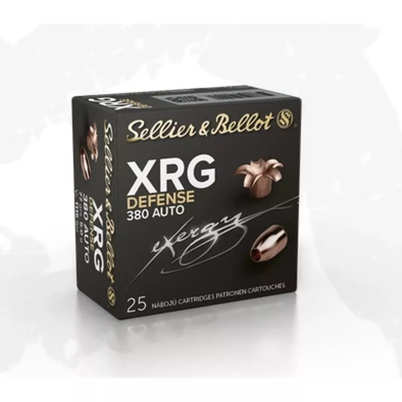 Pistolový náboj Sellier & Bellot 9mm Browning XRG Defense 5g / 77 gr