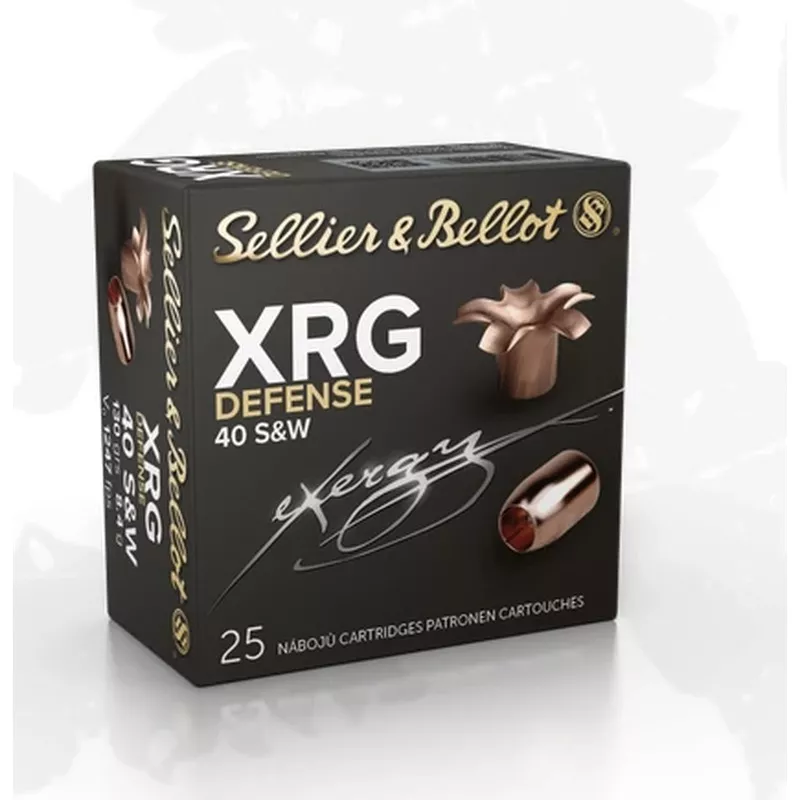 Náboj S&B 40 S&W XRG Defense 8,4 g / 130 gr