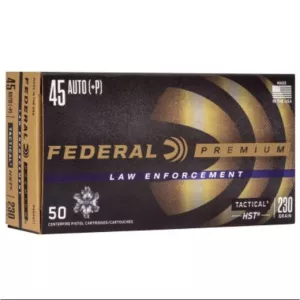 Náboj Federal .45 Auto +P HST JHP 14,9 g / 230 gr