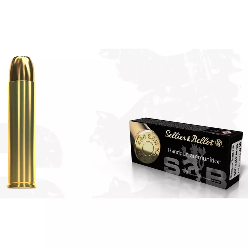 Náboj S&B 460 S&W Magnum JHP 16,5 g