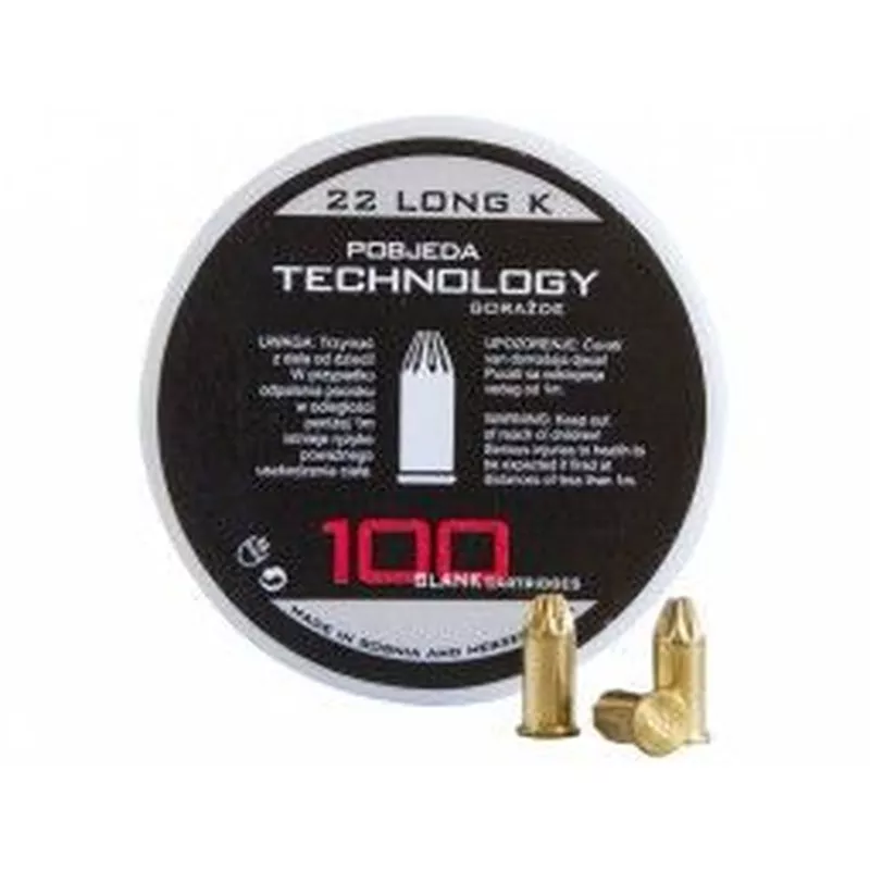 MaxxTech 6 mm start long - .22 LR slepý