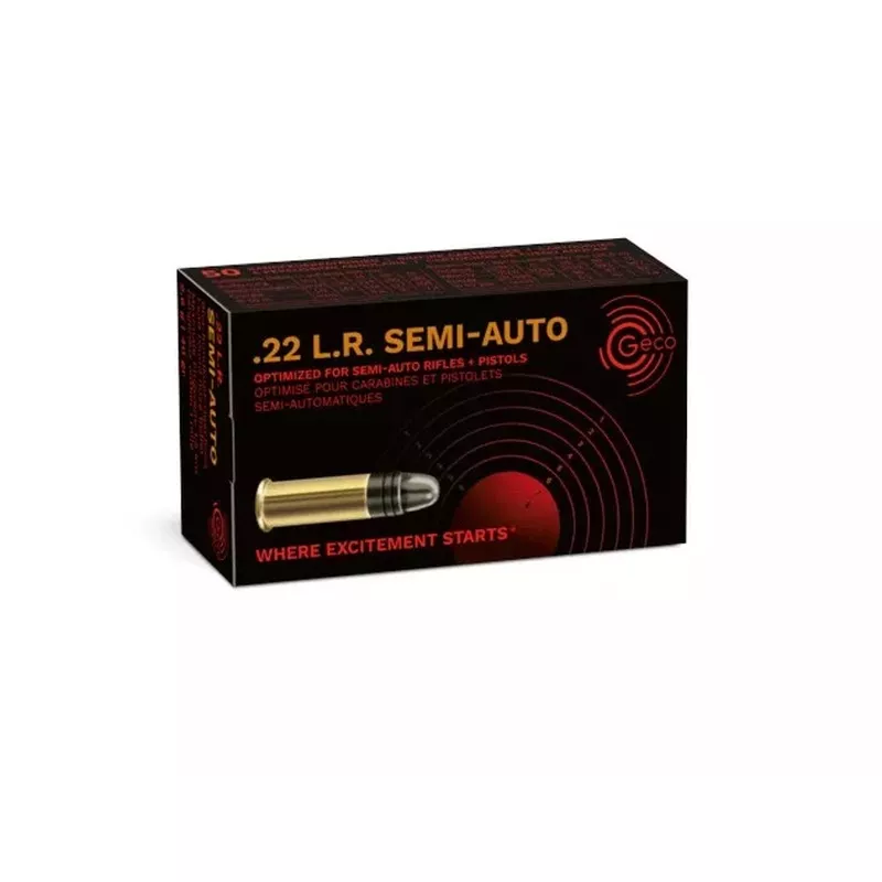 Malorážkový náboj Geco 22 LR Semi-Auto 2,6 g / 40 gr