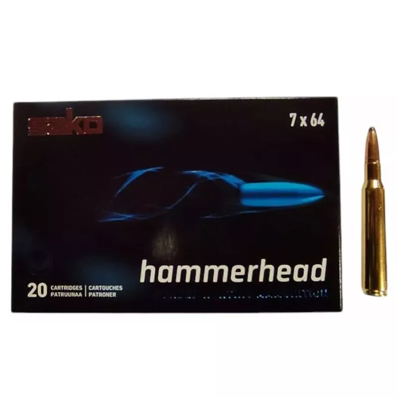 Kulový náboj Sako 7x64 SP Hammerhead 11,0 g / 170 gr