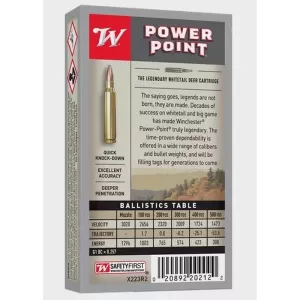 Kulový náboj Winchester Super X 223 Rem Power-Point 4,15 g Kulový náboj Winchester Super X 223 Rem Power-Point 4,15 g