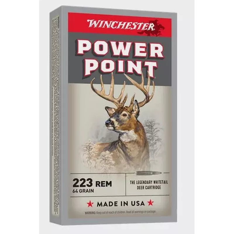 Kulový náboj Winchester Super X 223 Rem Power-Point 4,15 g