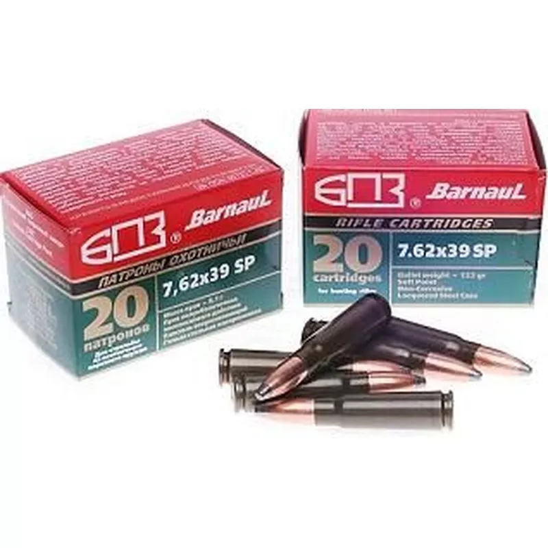 Barnaul 7,62x39 SP 8 g / 123 gr
