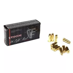 Náboj Fiocchi 38 S&W Short FMJ 9,4 g / 145 grs