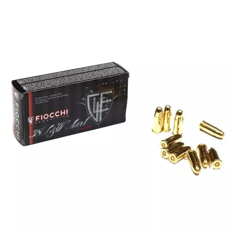 Fiocchi 38 S&W Corto FMJ 9,4 g / 145 grs