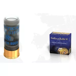 Brokový náboj Sellier & Bellot 12/65 Practical Buck Shot 8,4 mm
