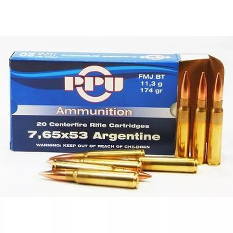 Prvi Partizan 7,65x53 Argentine FMJ BT 11,3 g