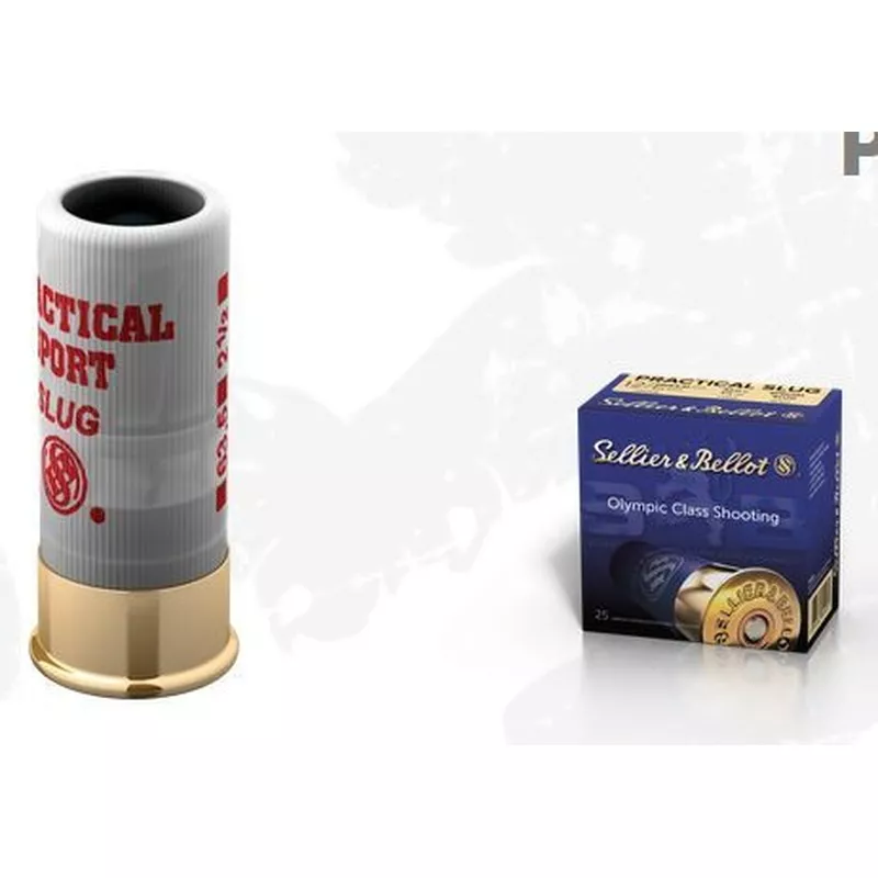 Brokový náboj Sellier & Bellot 12/65 Practical Slug 32 g