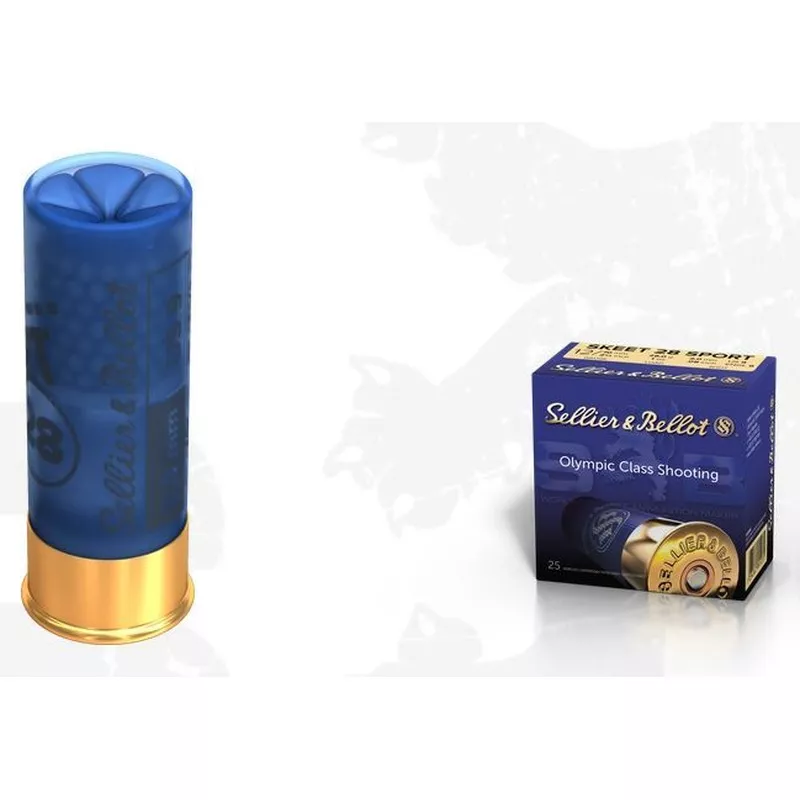 Brokový náboj Sellier & Bellot 12/70 Skeet 28 Sport, brok 2,0 mm