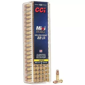 Malorážkový náboj CCI 22 LR MINI MAG CP RN 2,59 g / 40 gr