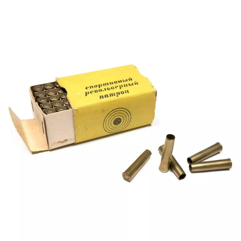 Revolverový náboj 7,62 Nagant FMJ 6,5 g / 100 gr