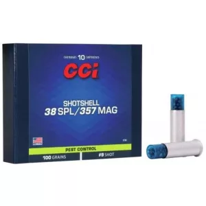 Náboj CCI 38 Special / 357 Magnum Shotshell brokový 6,48 g / 100 gr