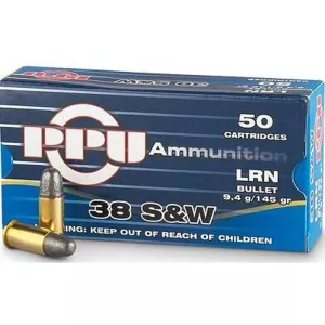 Revolverový náboj Prvi Partizan 38 S&W LRN 9,4 g / 145 gr