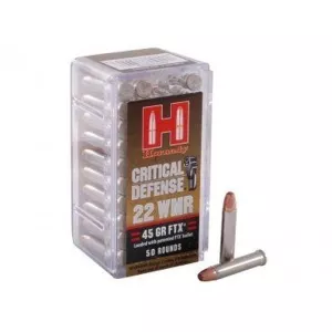 Náboj Hornady 22 WMR Critical Defense FTX 2,92 g / 45 gr