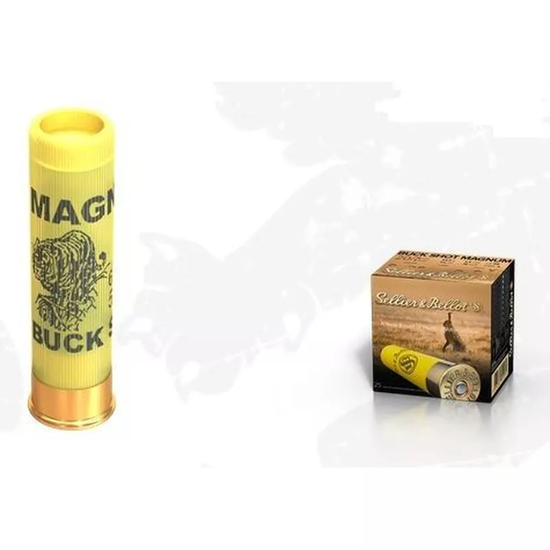 Náboj S&B 20/76 Buck Shot 33,5 g, brok 6,09 mm